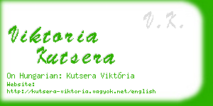 viktoria kutsera business card